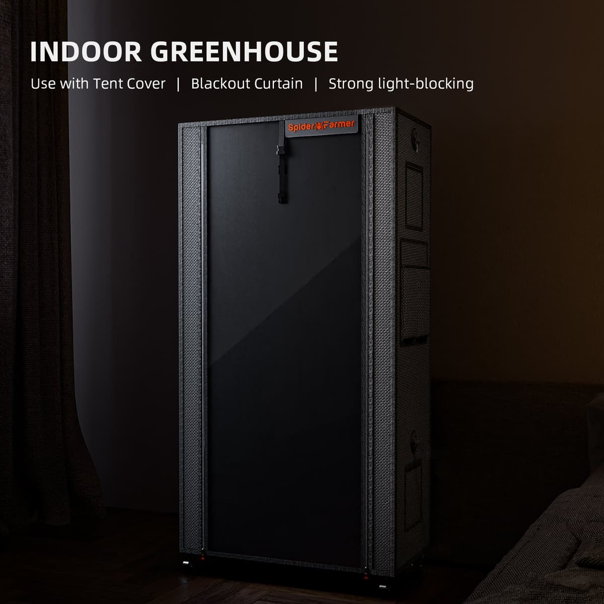 Stelaż Spider Farmer 4-poziomowy z lampami 108W – System do kiełkowania roślin wewnątrz - 3