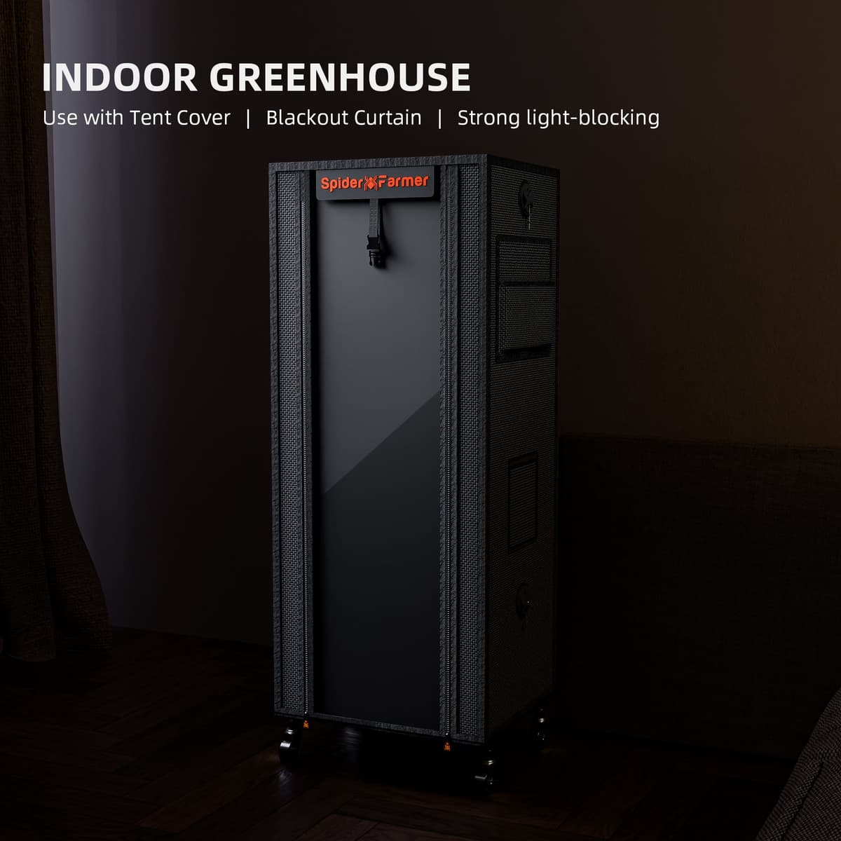 Stânză de Cultivare Spider Farmer cu 4 Etaje și Lămpi LED de 54W - Kit pentru Seră Interioară - 3