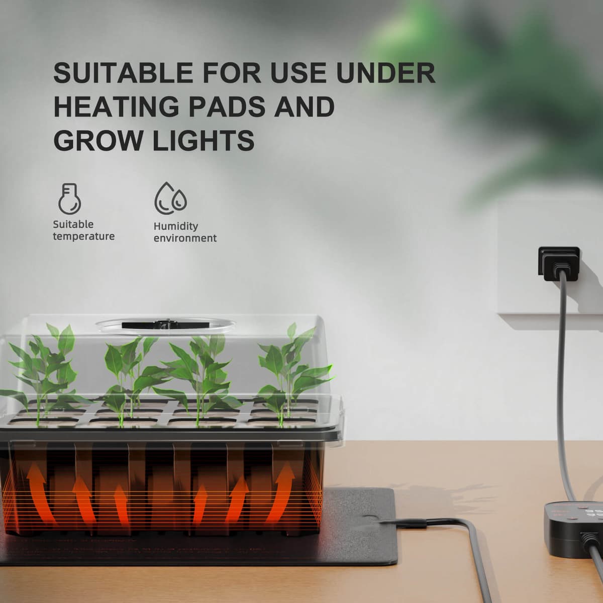 Spider Farmer Glow80 80W LED Φωτιστικό Ανατροφής - Ιδανικό για Ανάπτυξη Σποροφύτων - 2