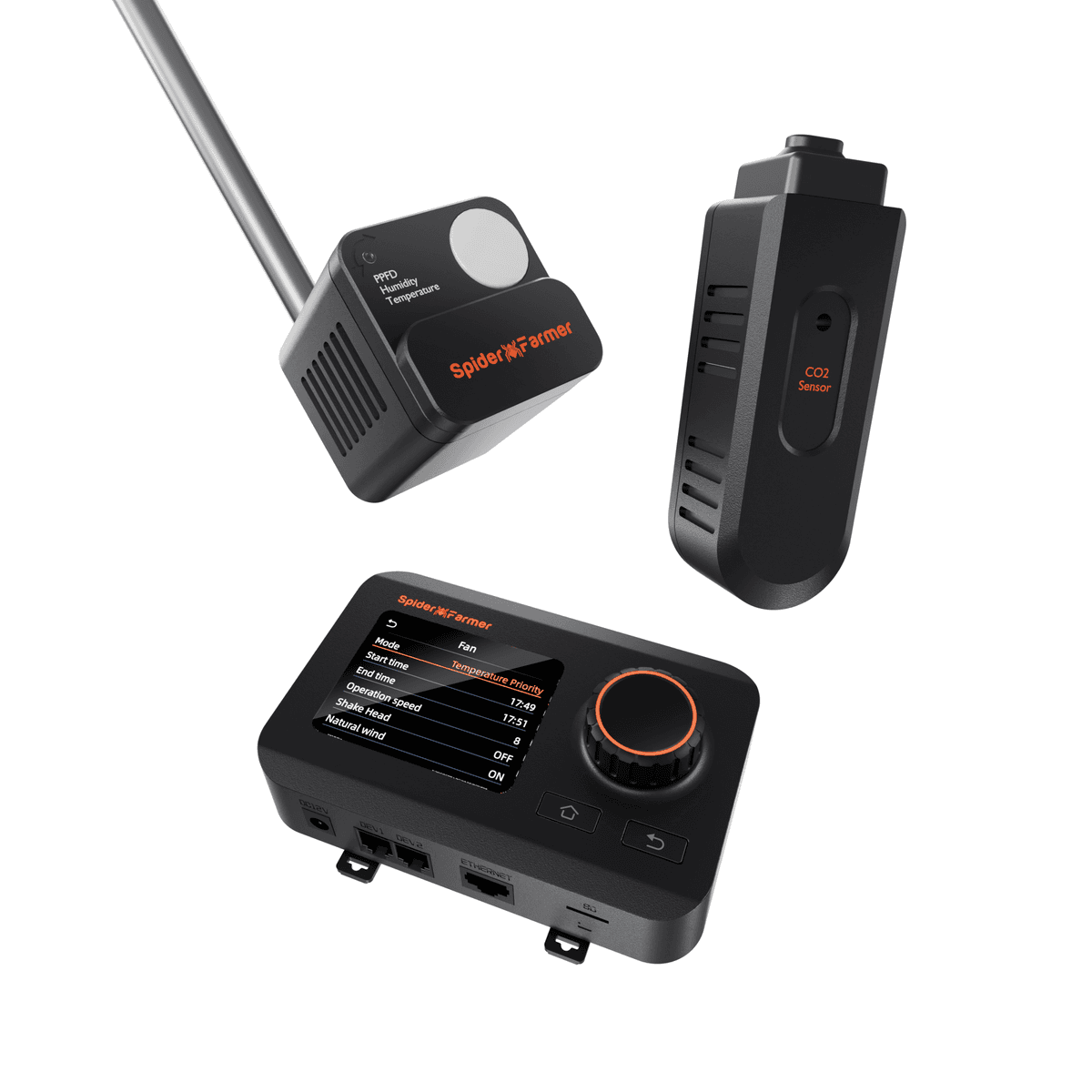 Spider Farmer GGS Climate Controller + Sensor Pro Kit - Optimize Your Indoor Garden - 1
