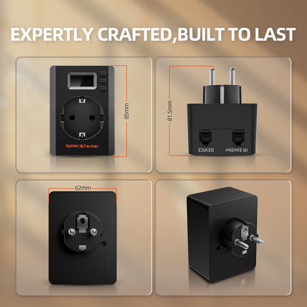 Spider Farmer S-Station 3680W Pametna Utičnica - Wi-Fi & Bluetooth Kontrola - 4
