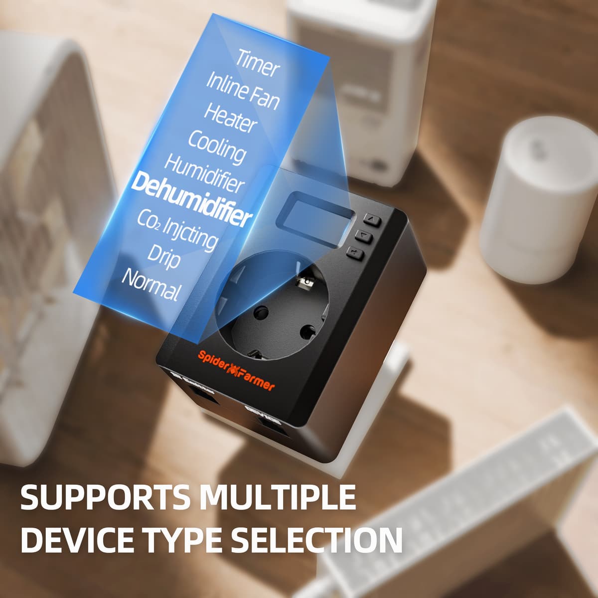 Spider Farmer S-Station 3680W Pametna Utičnica - Wi-Fi & Bluetooth Kontrola - 5