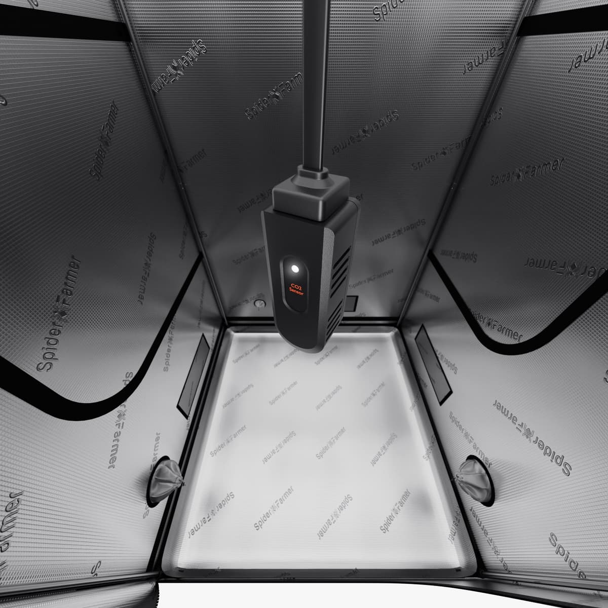 Sistema de Cultivo Genius Grow da Spider Farmer com Sensor de CO₂ - Otimize o Crescimento das Plantas - 8