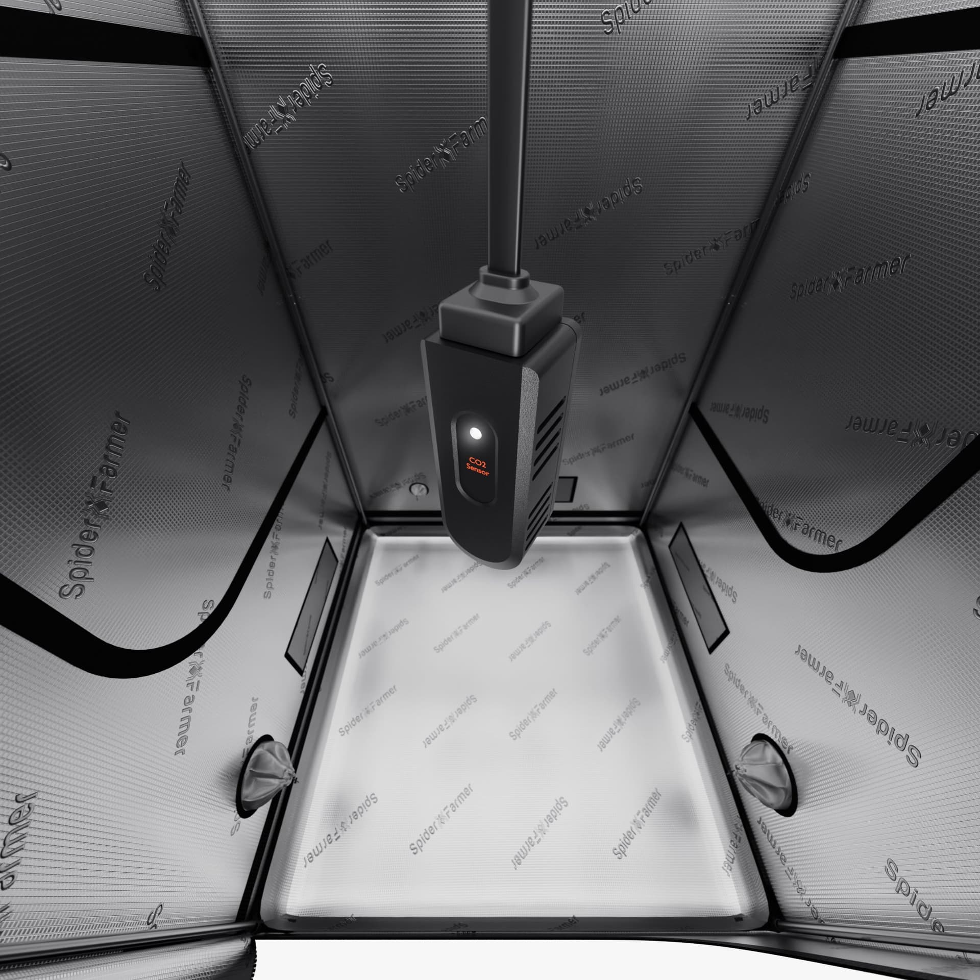 Sistema de Cultivo Genius Grow da Spider Farmer com Sensor de CO₂ - Otimize o Crescimento das Plantas - 8