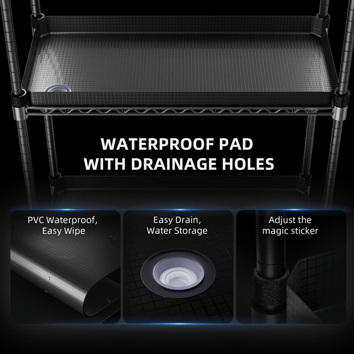 Spider Farmer 220W 6-Tierový stojan na rostliny - Systém pěstebních světel s plným spektrem - 10