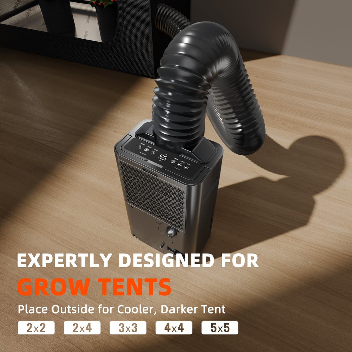 Desumidificador Spider Farmer 15L com Fonte GGS AC5 - Controle Inteligente para Crescimento Ótimo - 7