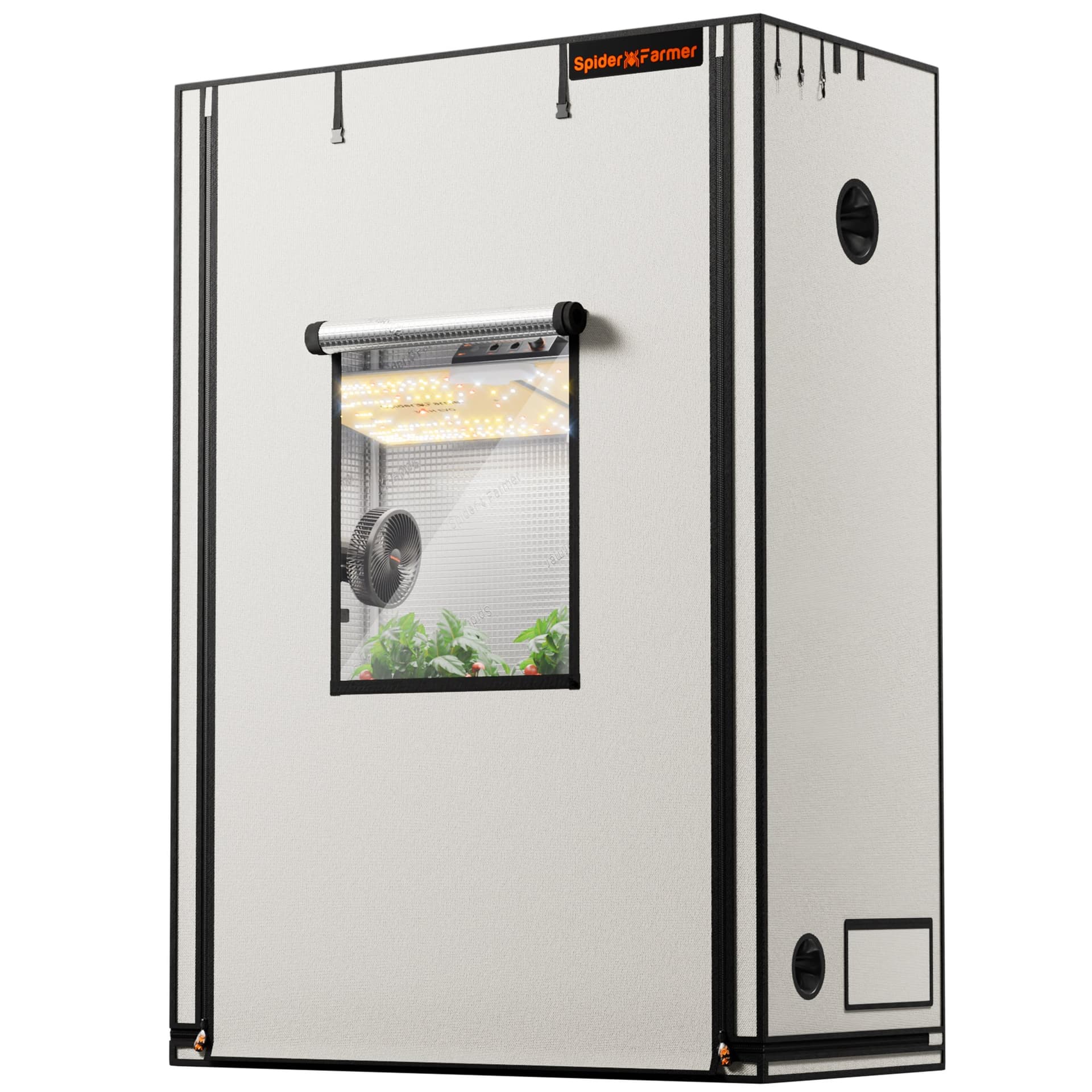 Spider Farmer Pro Grow Tent 140x70x200cm - High Reflectivity for Thriving Plants