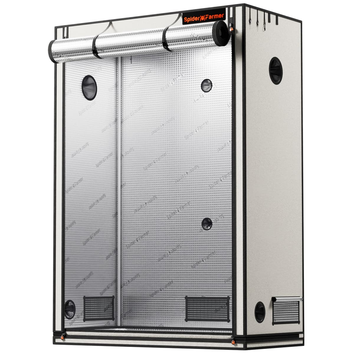 Spider Farmer Pro Audzēšanas Telts 140x70x200cm - Augsta Atstarošana Plaukstošām Augiem - 10