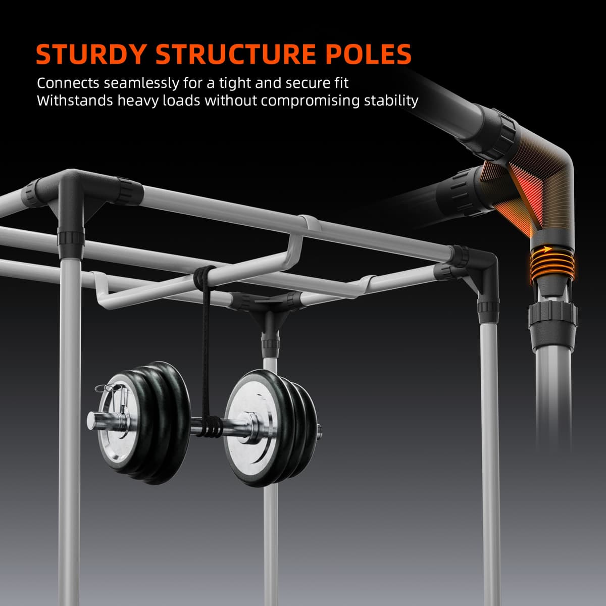 Tente de Culture Spider Farmer 60x60x80cm - Haute Réflectivité & Imperméable - 4