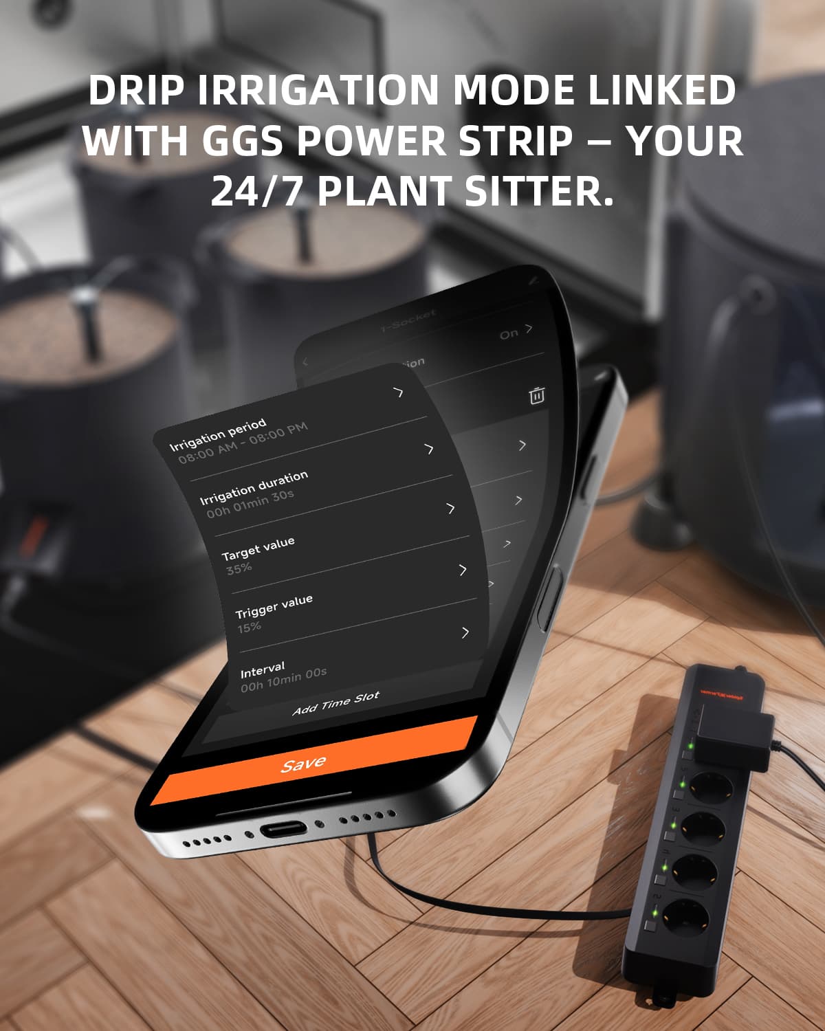 Spider Farmer GGS Smart 3-in-1 Senzor de Sol Pro - Optimizează-ți Irigația - 4