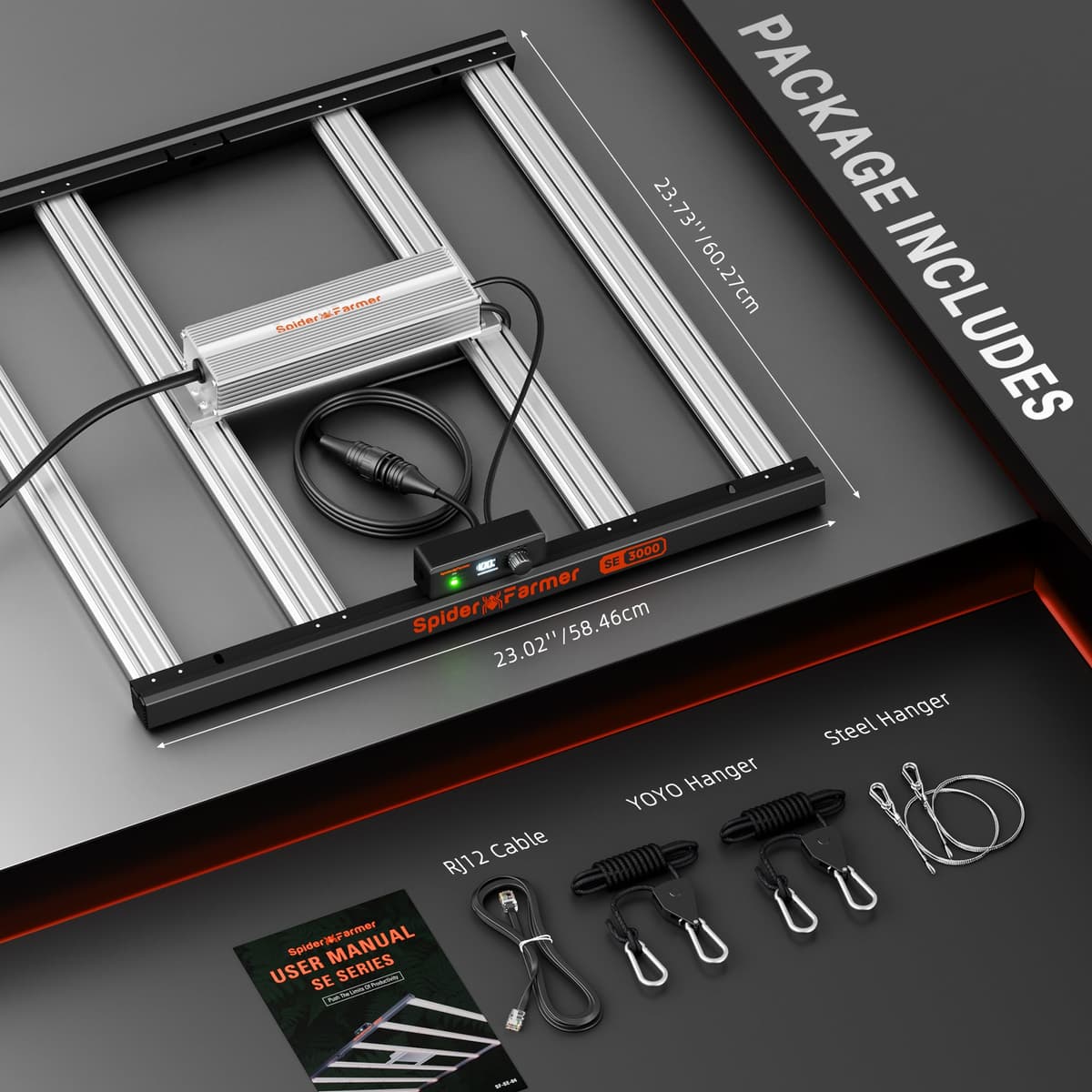 Spider Farmer 90x90x180cm Komplet Sada Pre Stan Na Pestovanie - Optimálne Prostredie Pre Rast - 6