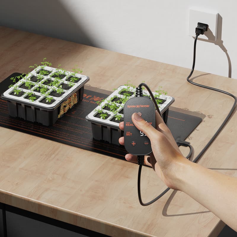 Căldură pentru Semințele Tale: Tapetă de Germinație Spider Farmer 25x52cm (Control Precis 5°C–42°C) - 8
