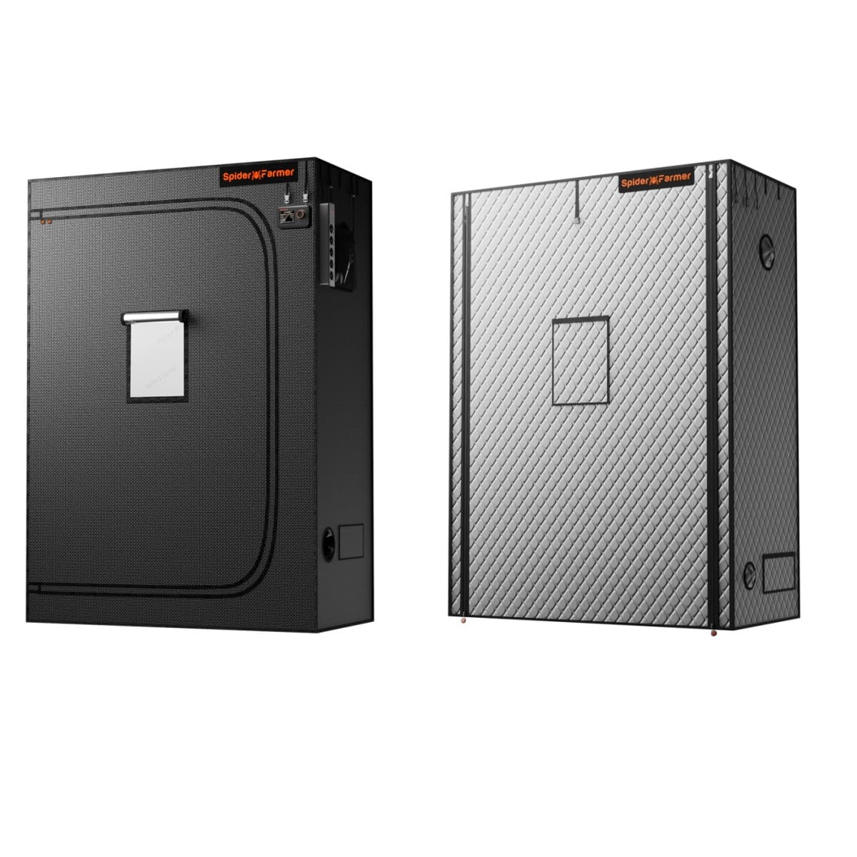 Spider Farmer Væksttelt Kit – 4.6’x2.3’x6.5’ med Energibesparende Isolering til Hydroponik - 1