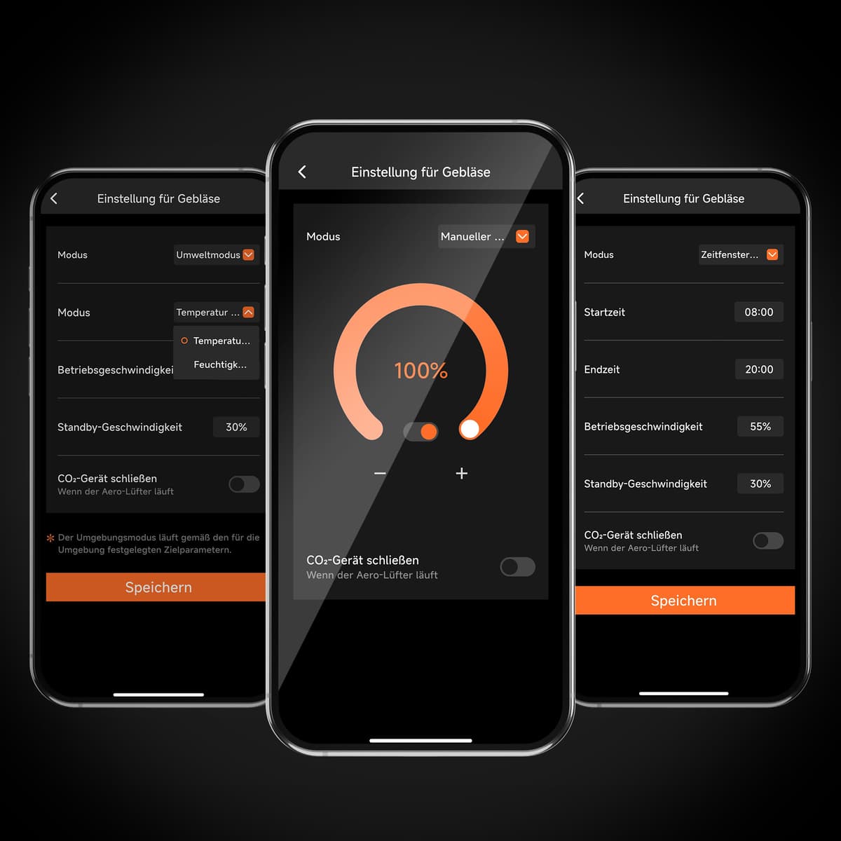 Вентилатор Spider Farmer 100mm 4 инча за вътрешна вентилация - 205CFM - Умно управление на климата за култивационни помещения - 6