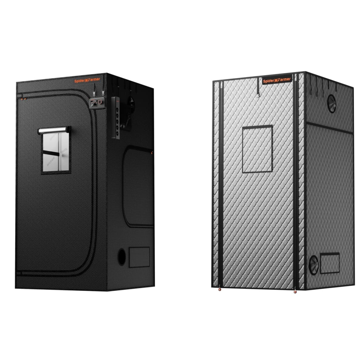 Spider Farmer 3x3x6' Augļu Audzēšanas Tents komplekts - Energijas Taupīga Izolācijas Segls Taisnīgi un Tīrā Iekšējā Augļkopībai - 1