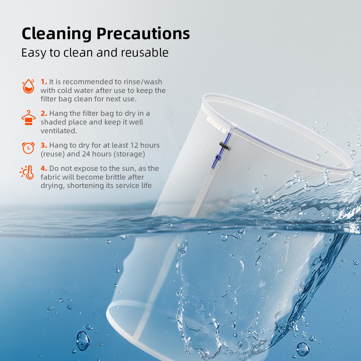 Spider Farmer – Σύνολο 5 Αδιάβροχων Φίλτρων 5 Γαλόνι + Οργάνωση 9-σε-1 – Το Τελειότερο Σύνολο για Εσωτερική Καλλιέργεια - 4