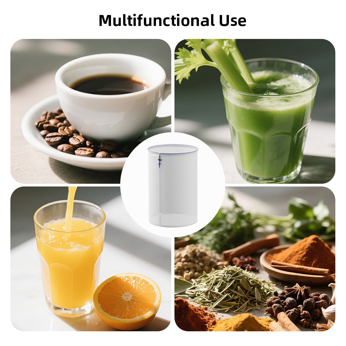 Spider Farmer 2L Auto-Cure Smart Jar + Balík na filtrovanie 5 galónov – Premium balík na extrakciu a skladovanie - 7