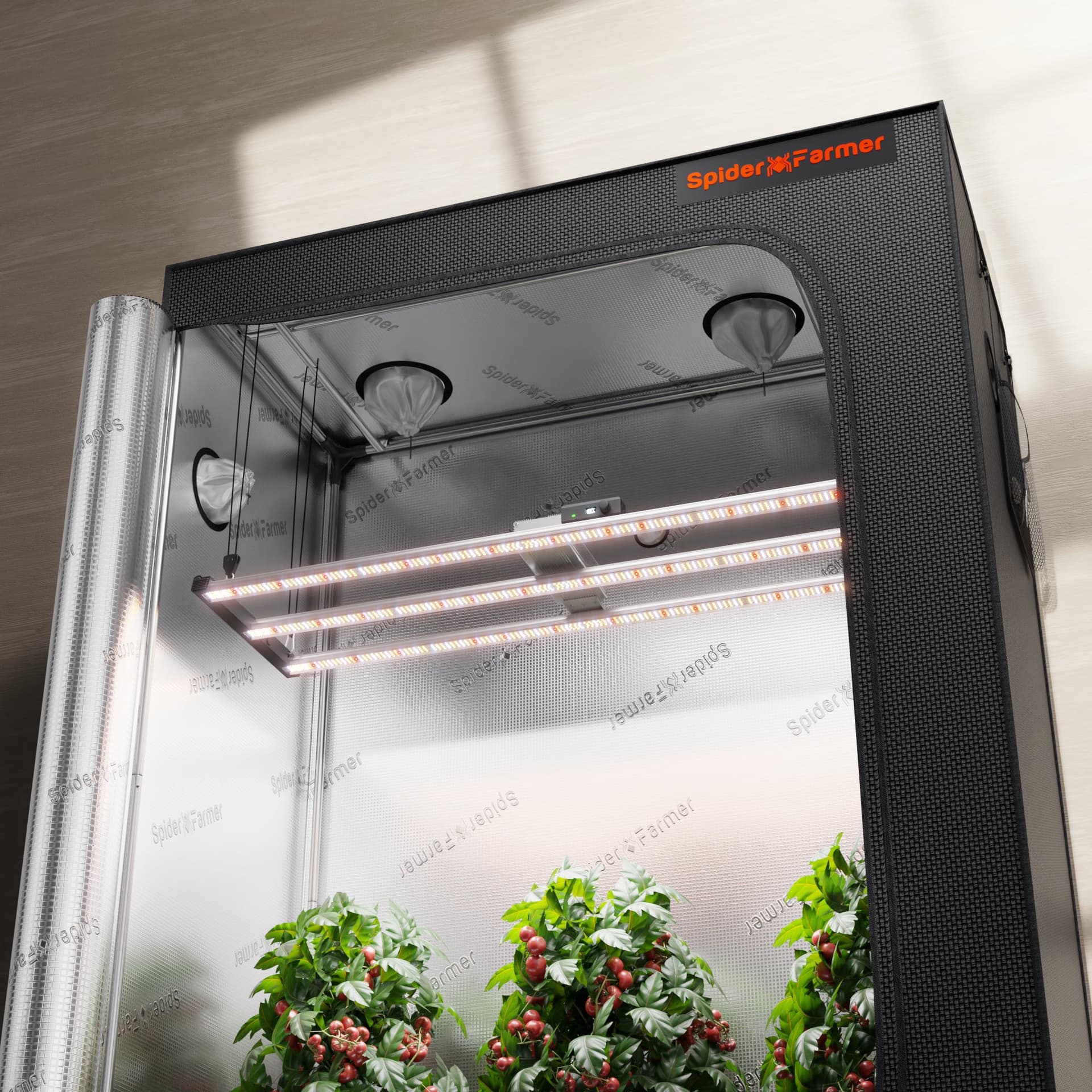 Spider Farmer G4500 – 320W пълноспектрален LED лампа за отглеждане с диоди Bridgelux за ефективно вътрешно земеделие - 1