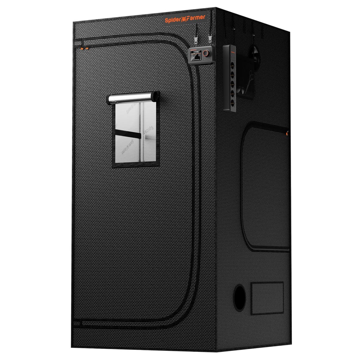 Rastová skrinica Spider Farmer 90x90x180 cm – Interiér s vysokou odrazivosťou - 1