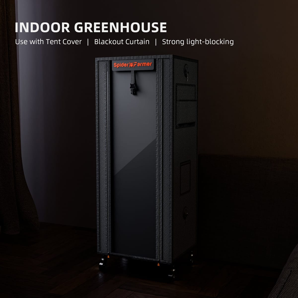 Stânză de Cultivare Spider Farmer cu 4 Etaje și Lămpi LED de 54W - Kit pentru Seră Interioară - 3