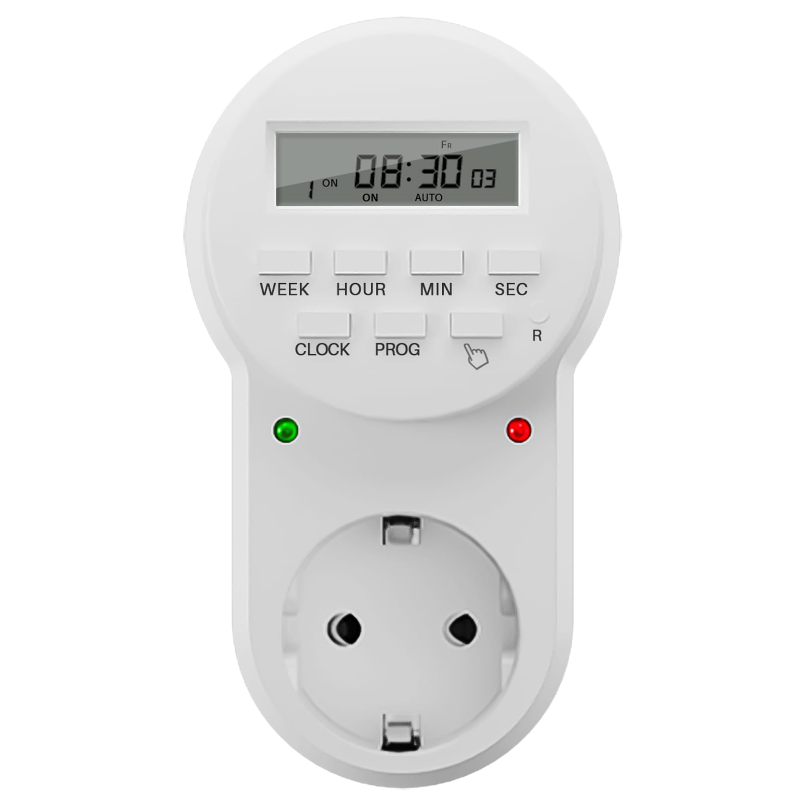 Spider Farmer SF-Timer Interruptor Digital Programável - Controle de Energia Inteligente
