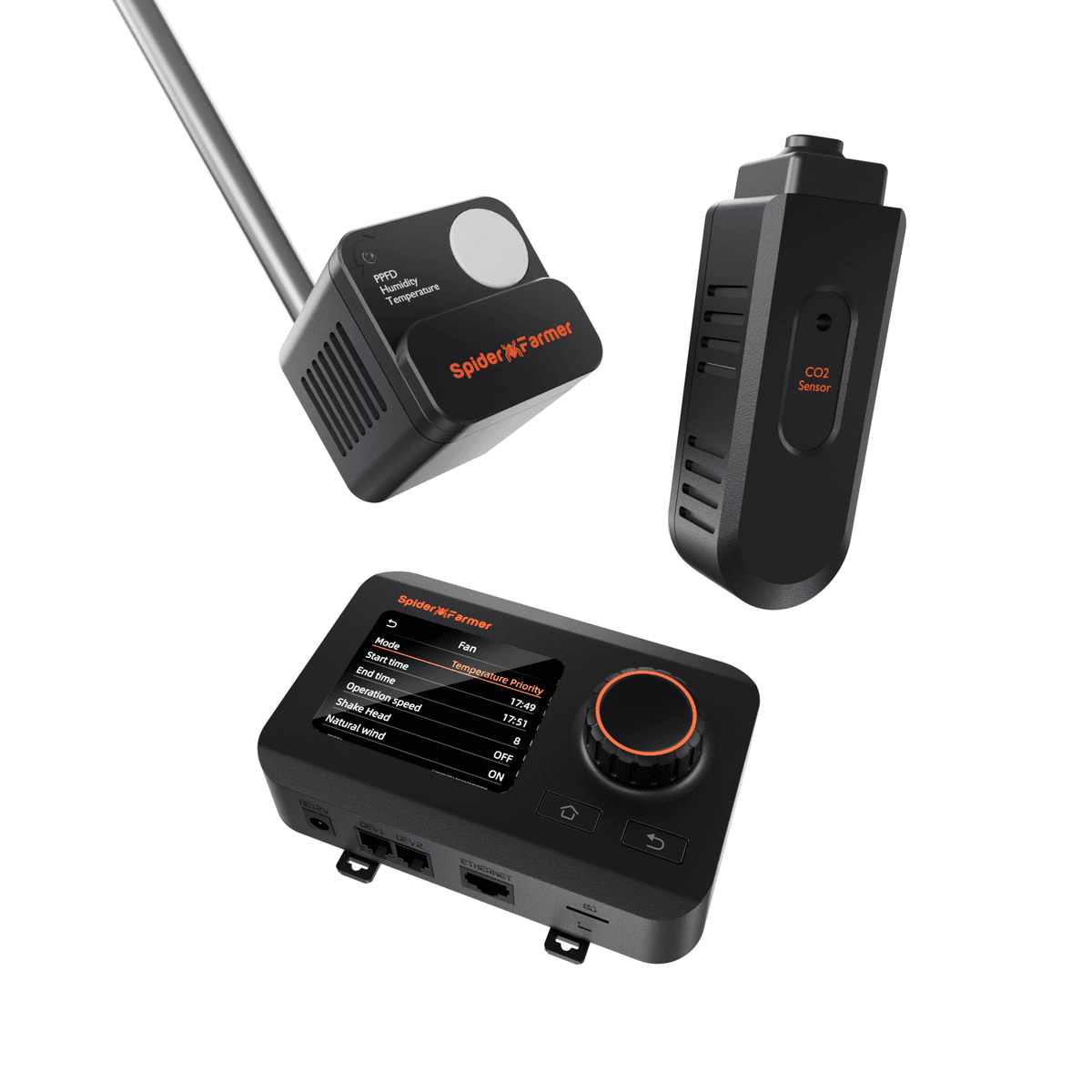 Spider Farmer GGS Climate Controller + Sensor Pro Kit - Optimize Your Indoor Garden