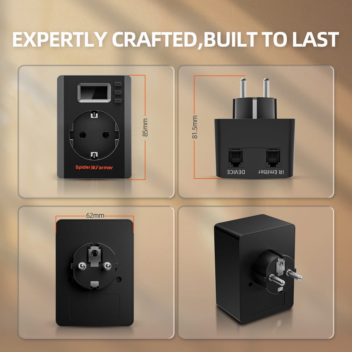 Spider Farmer S-Station 3680W Pametna Utičnica - Wi-Fi & Bluetooth Kontrola - 4