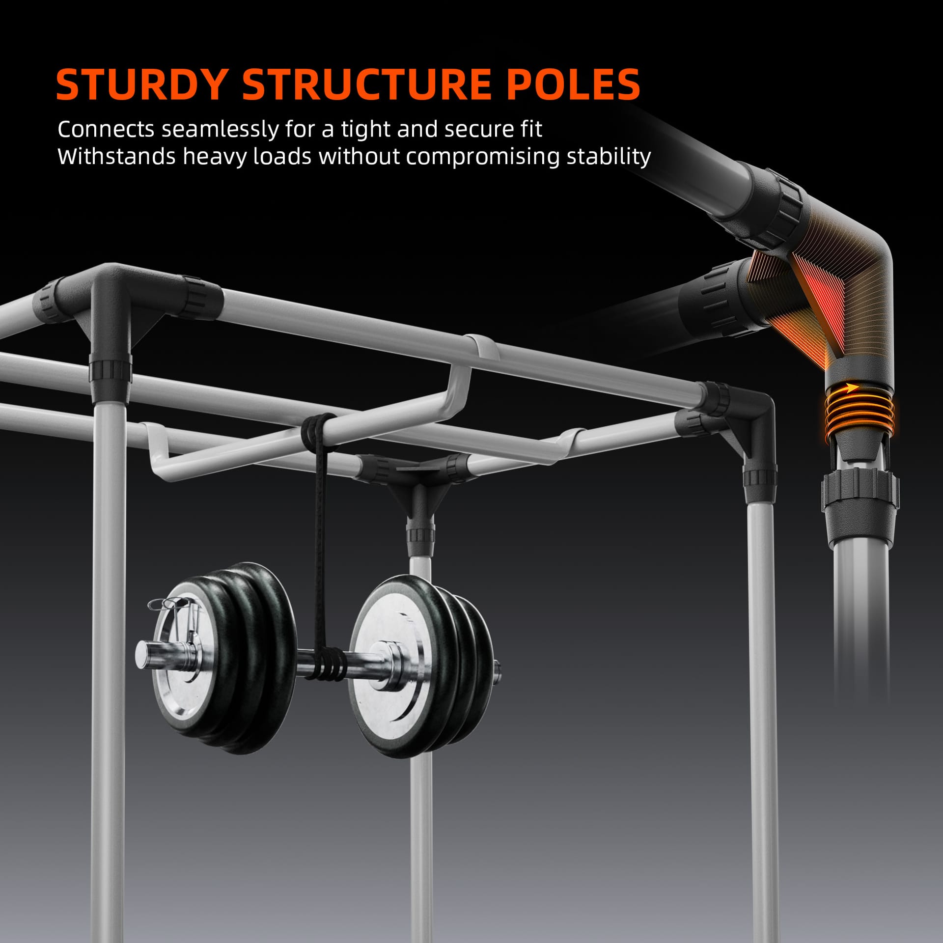 Spider Farmer 60x40x50cm Notranji Raste šotor - Ultra-odbojen za zdravo rast - 4
