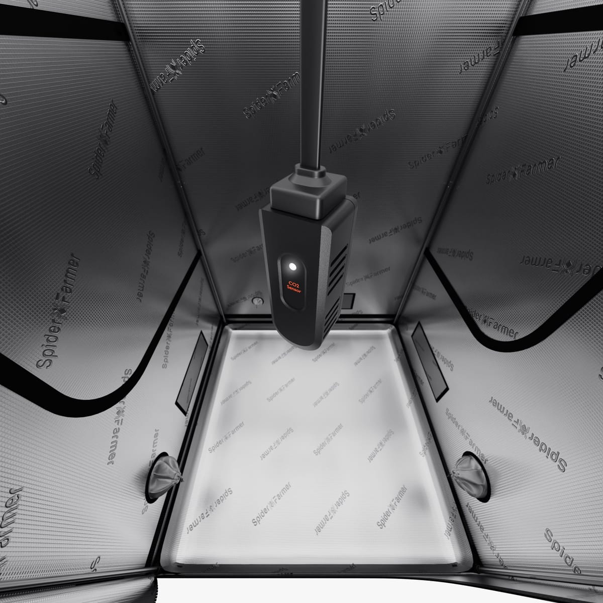 Sistema de Cultivo Genius Grow da Spider Farmer com Sensor de CO₂ - Otimize o Crescimento das Plantas - 8