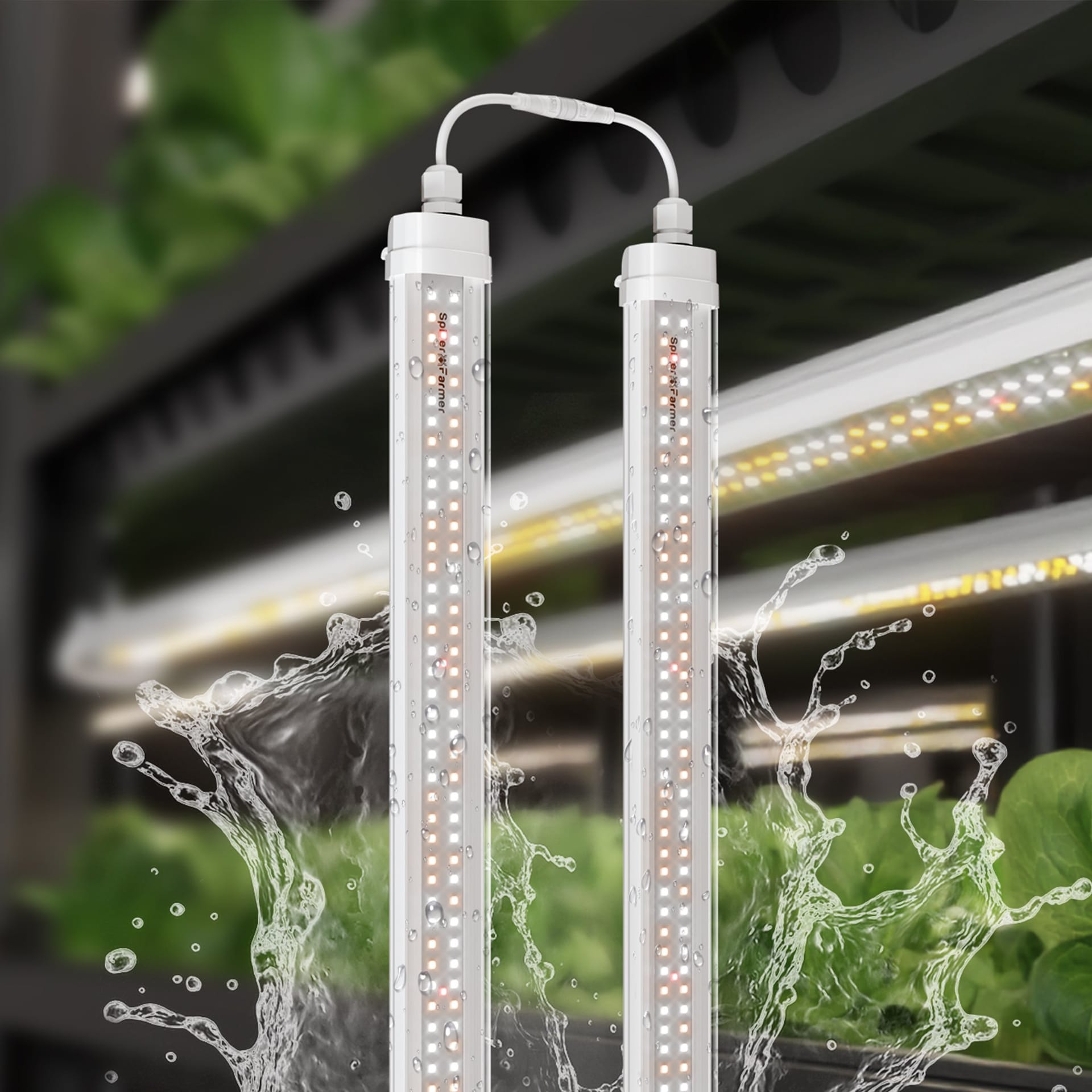 Spider Farmer Glow80 80W Barras de Luz LED para Cultivo - Espectro Completo para Todas as Plantas