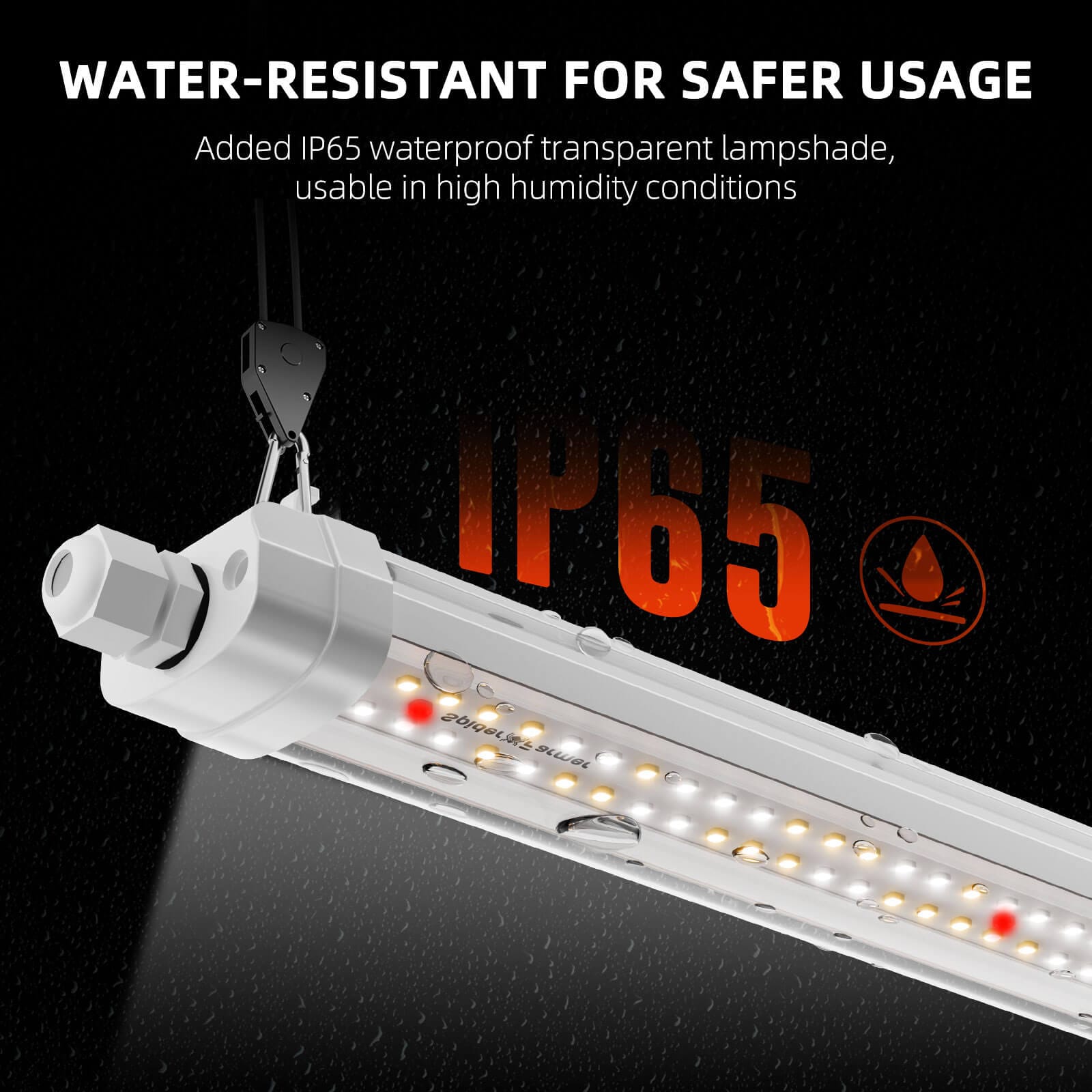 Spider Farmer Glow80 80W Barras de Luz LED para Cultivo - Espectro Completo para Todas as Plantas - 4