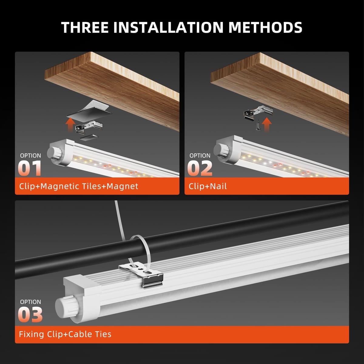Spider Farmer SF-GlowBar10 40W LED auginimo šviesos juostos - Universalus vidaus apšvietimas - 4