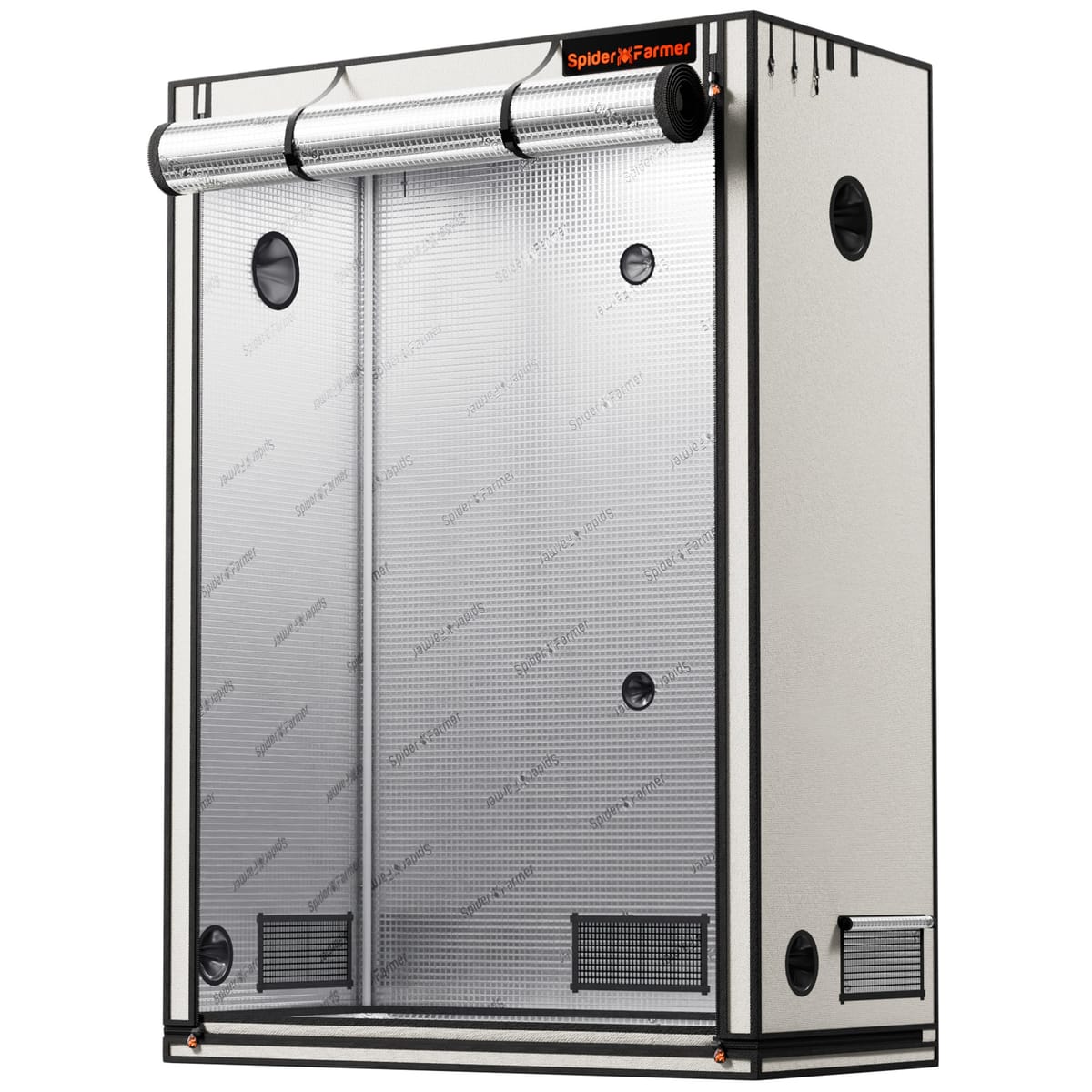 Spider Farmer Pro Audzēšanas Telts 140x70x200cm - Augsta Atstarošana Plaukstošām Augiem - 10