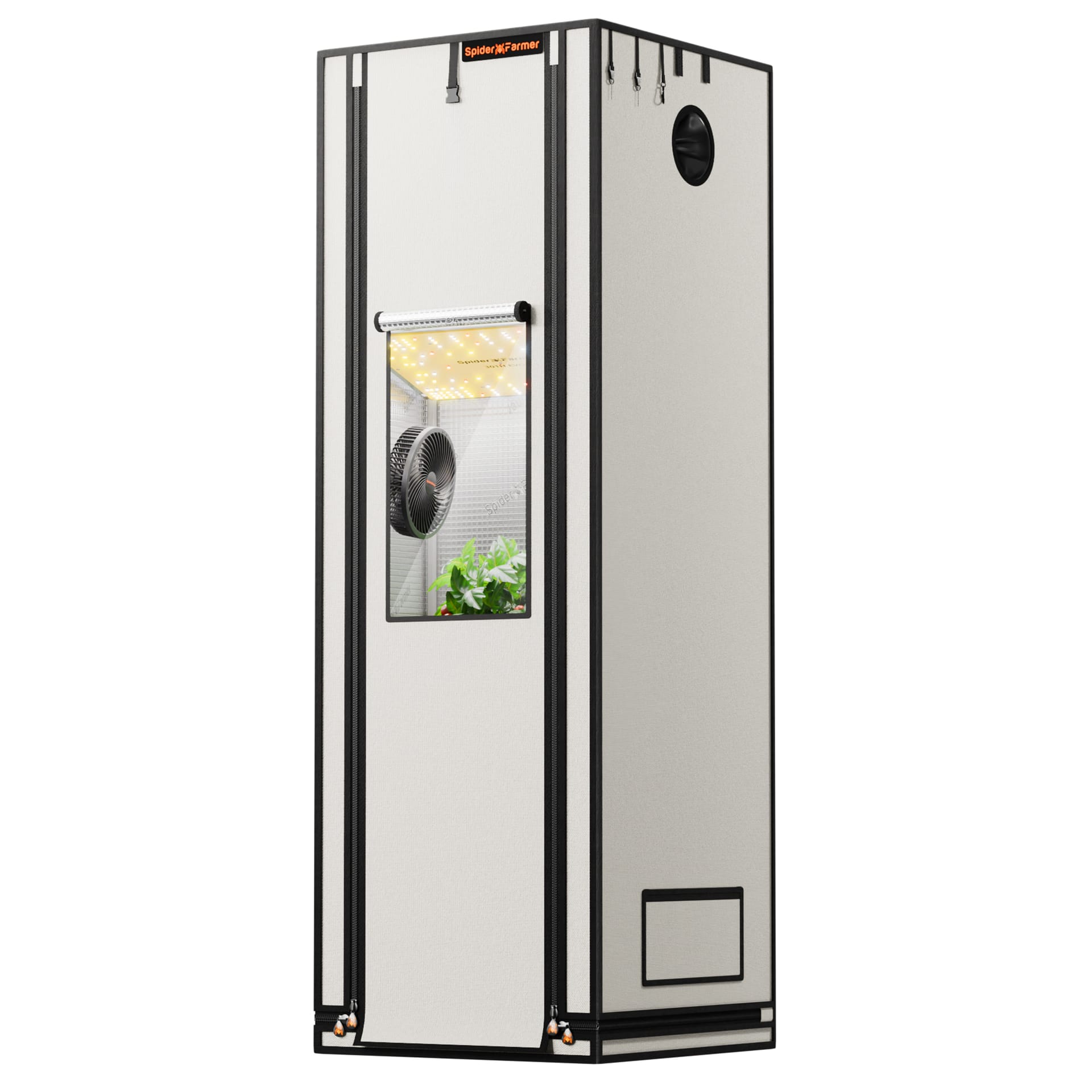 Spider Farmer 60x60x180cm Pro Indoor Grow Tent - Visoka refleksija za optimalno rast