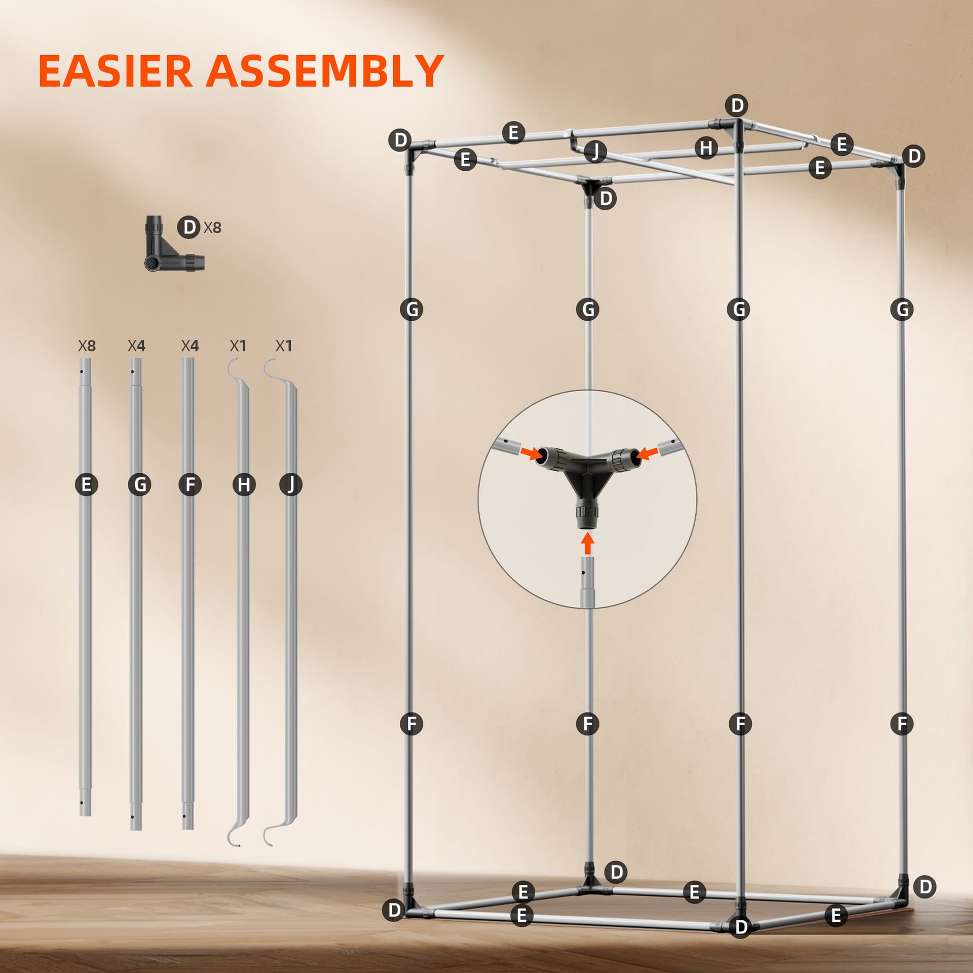 Тент за отглеждане Spider Farmer Pro 90x90x180cm - Устойчив и Високо Отразителен - 8