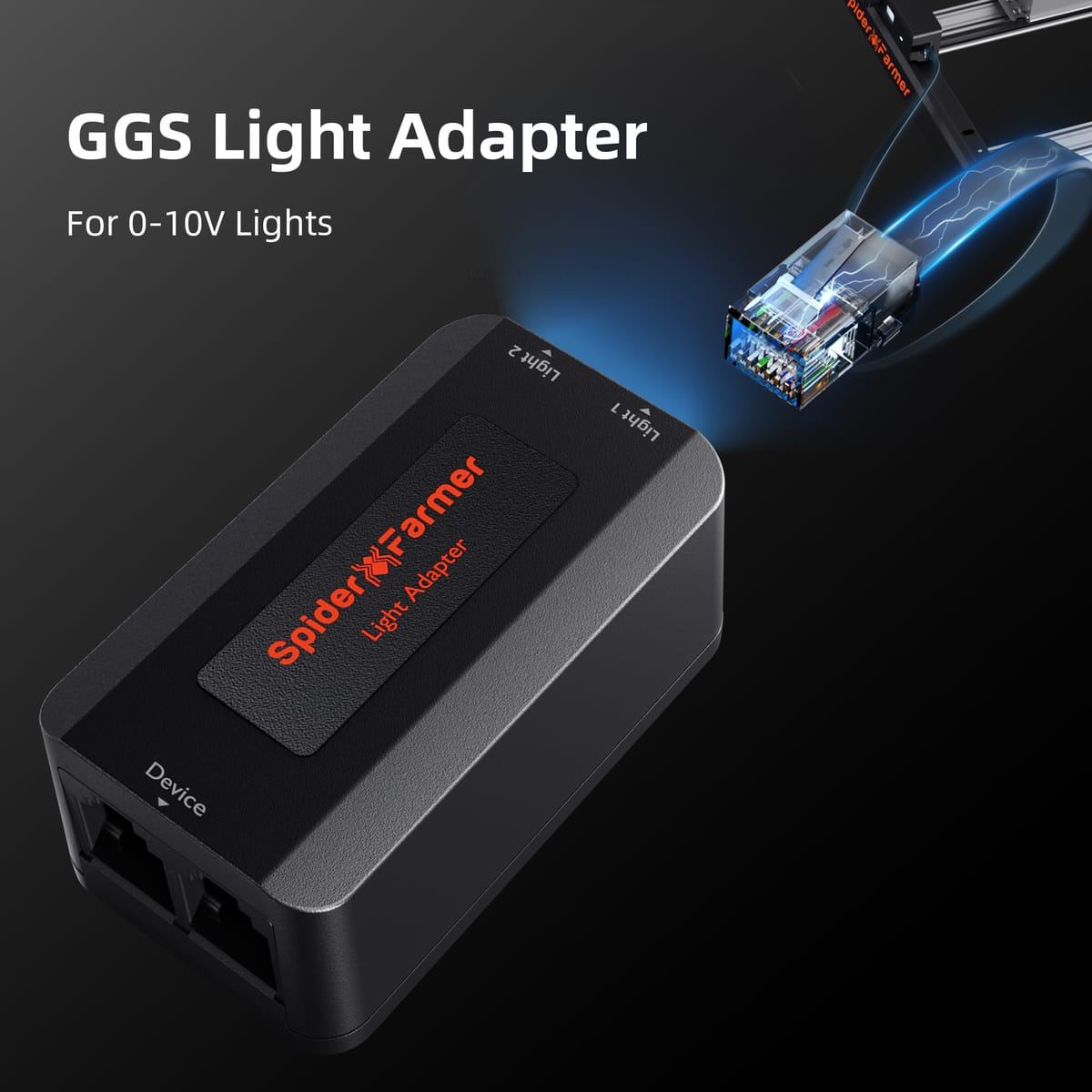 Réguas de energia Spider Farmer GGS AC5 - Controle inteligente para estufas - 5