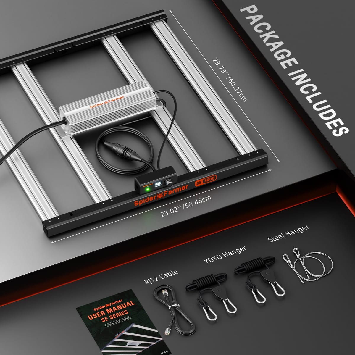 Spider Farmer 90x90x180cm Komplet Sada Pre Stan Na Pestovanie - Optimálne Prostredie Pre Rast - 6