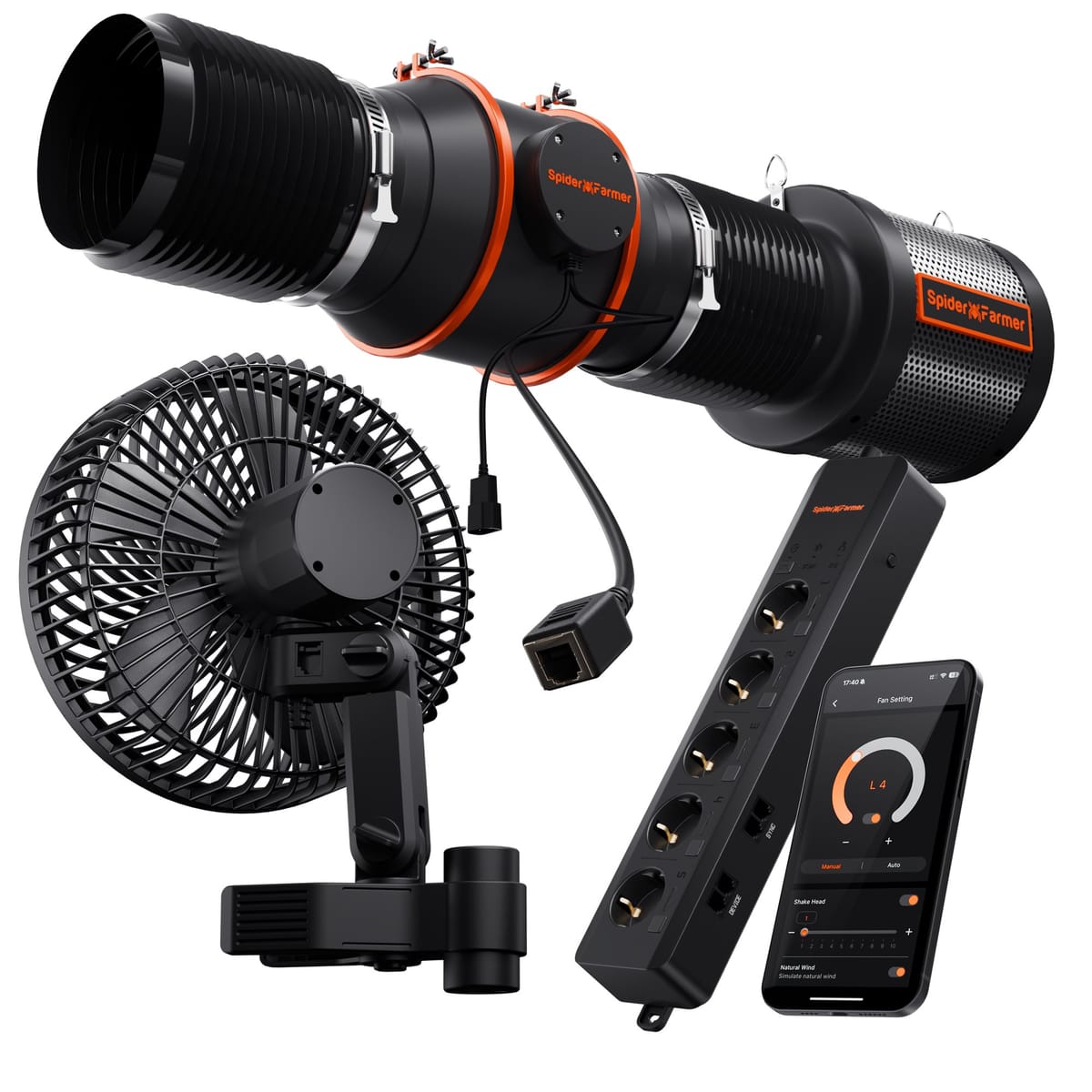 Spider Farmer GGS AC5 Tehopistokkeen Paketti - Kaikki yhdessä kasvamisen ratkaisu - 2