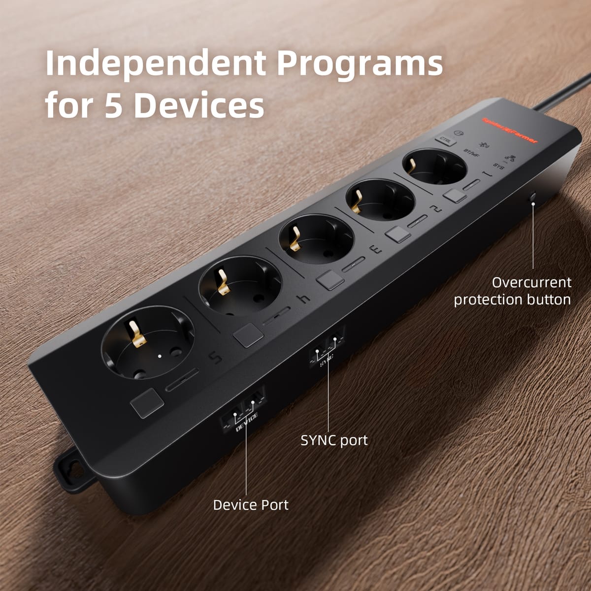 Spider Farmer GGS Controller & 5-Outlet GGS AC5 Power Strip - Αυτοματοποιημένος Έλεγχος Κλίματος - 4