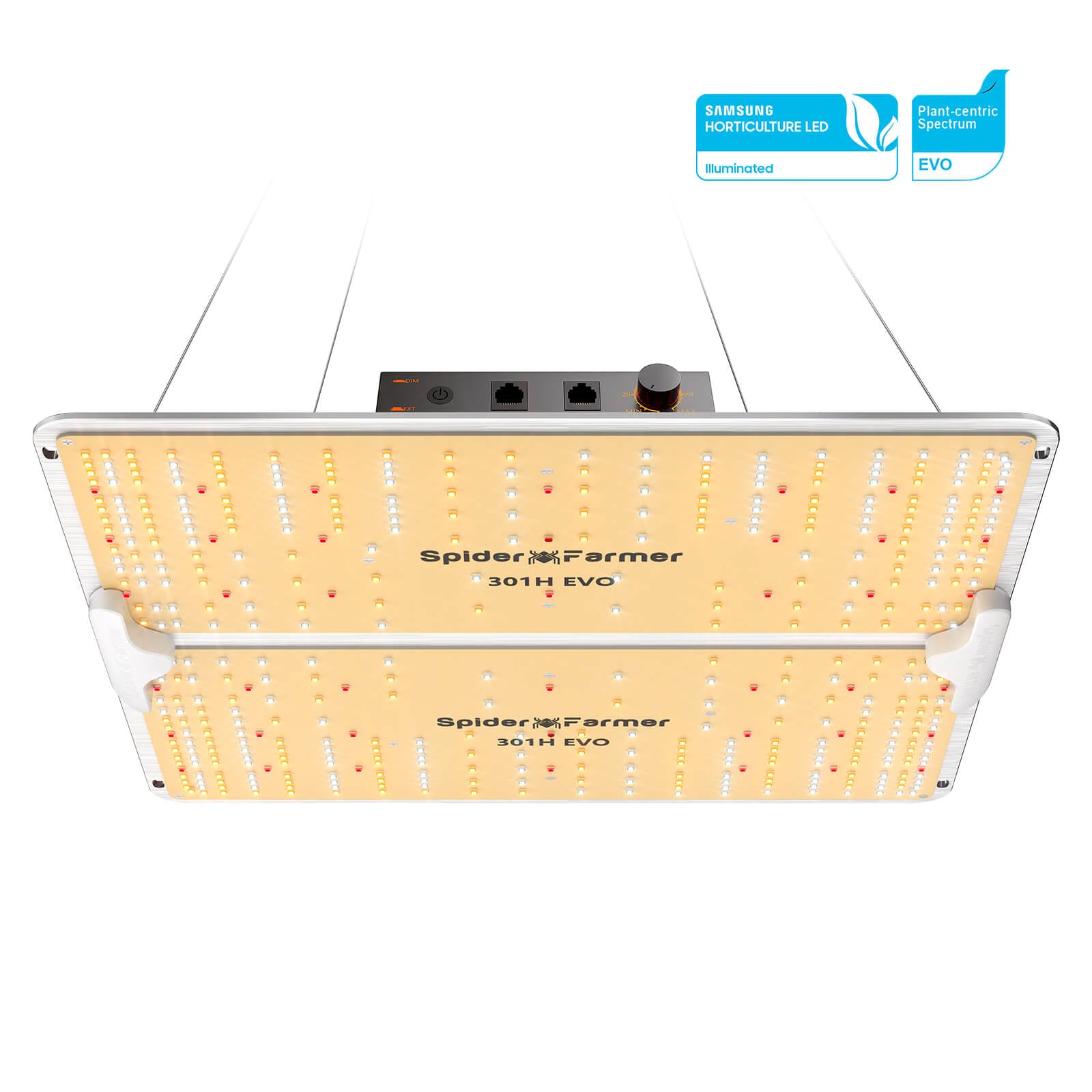 Spider Farmer SF2000Pro 200W Samsung LM301H EVO LED Grow Light - Full Spectrum