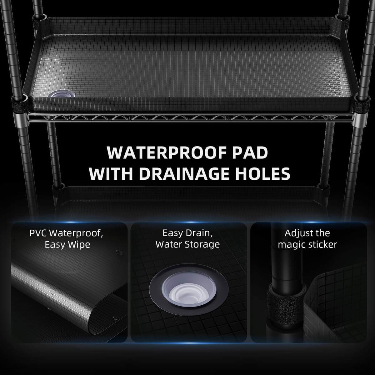 Stativ Spider Farmer cu 4 Etaje și Lumină de Cultivare 108W - Kit Seră Indoor Reglabilă - 7