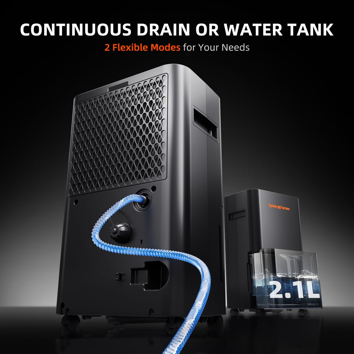 Balík Spider Farmer GGS Controller + 15L Kompresorový Odvlhčovač - Chytrá regulácia klímy pre rastové priestory - 8