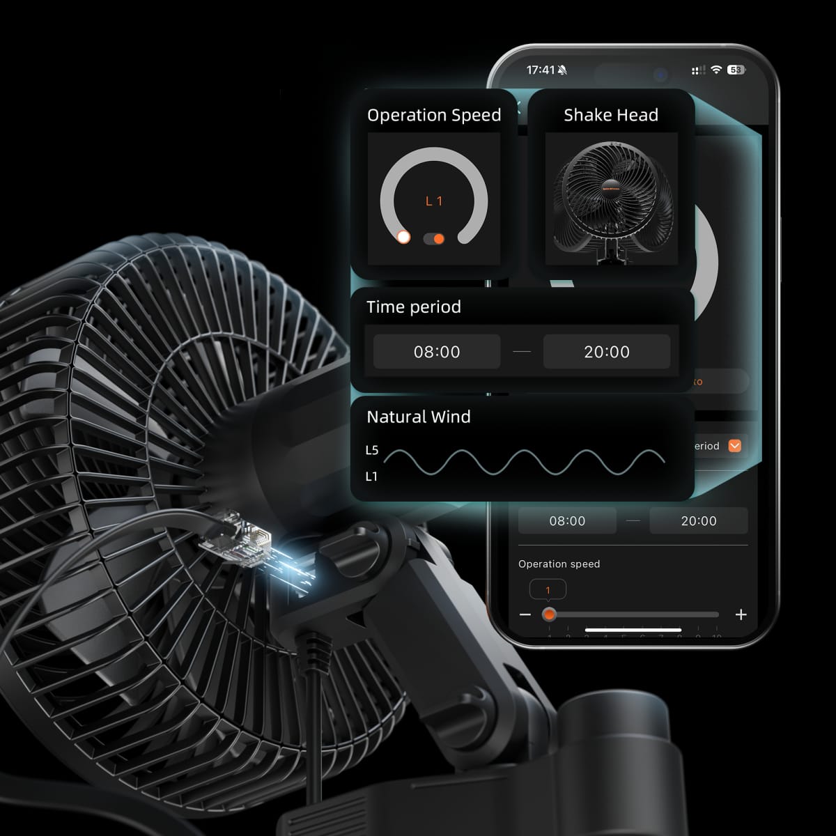 Kit Spider Farmer Ventilador de Prenda 6” + Controlador Climático GGS – Controle Inteligente WiFi/Bluetooth & Monitoramento de VPD - 5