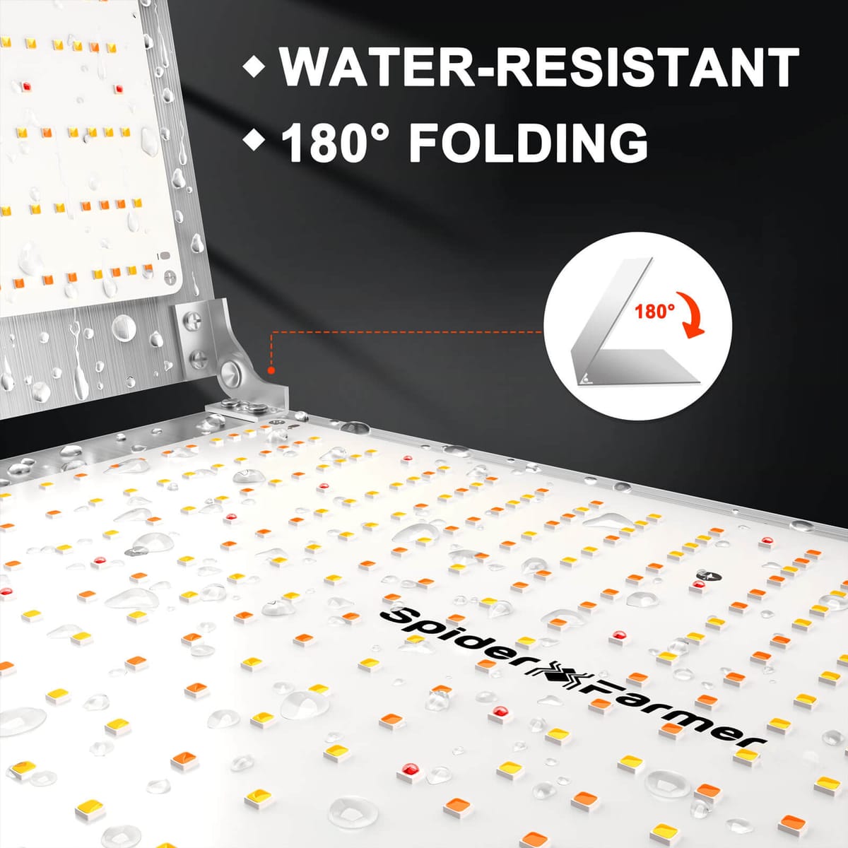 Spider Farmer SF7000 650W LED Grow Light - Full Spectrum for 150x150cm Coverage with Smart Controller Bundle - 6