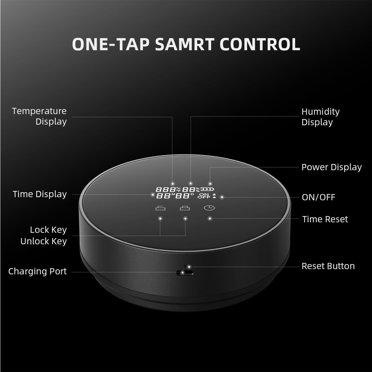 Jarro Inteligente de Cura Auto 2L com Controle de Umidade de 62% RH – Inclui 10 Pacotes de Umidade Bidirecionais – Ideal para Cura e Armazenamento - 3