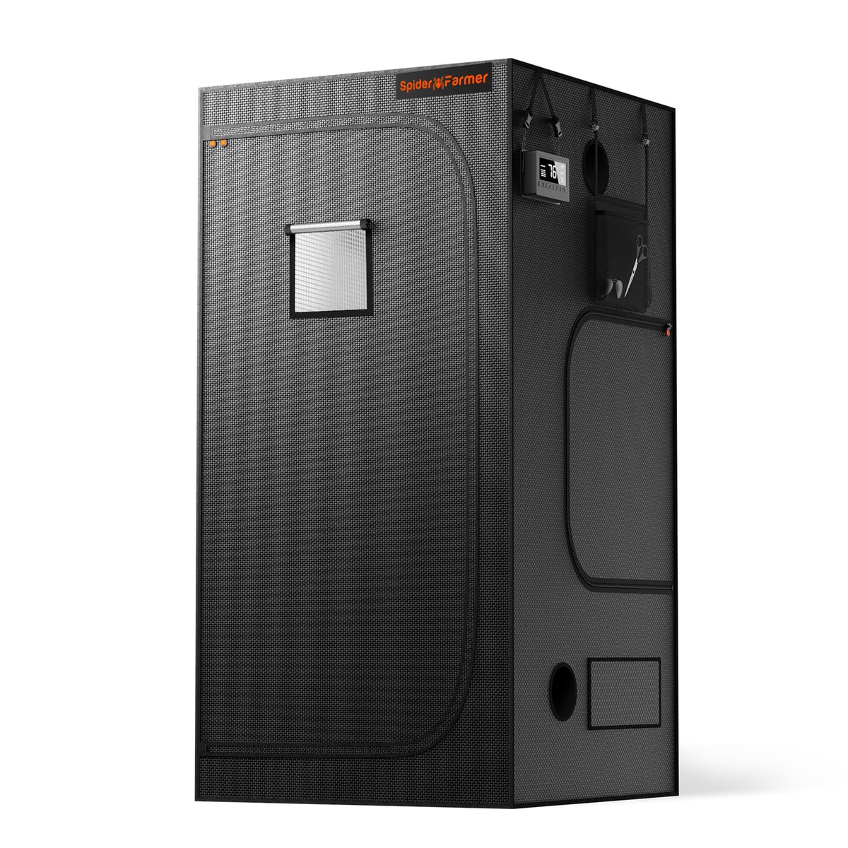 Grow Tent | Spider Farmer 90x90x180cm Indoor Grow Tent 1680D High reflective Grow Box Hydroponic Plant Room for Optimal Plant Growth & Climate Control