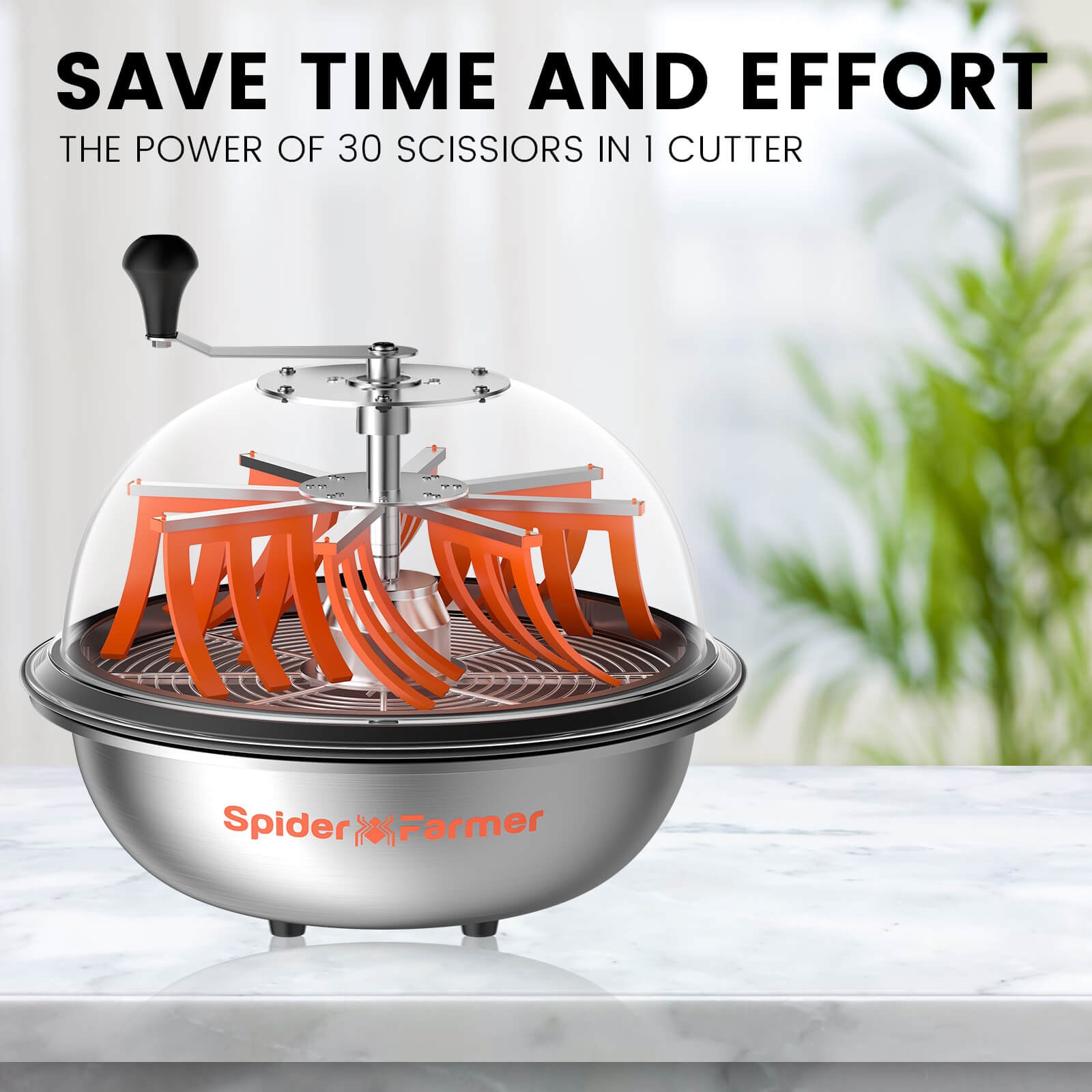 Spider Farmer Trimmer bol pentru muguri 16in (Ø40cm) — tăiere rapidă umedă şi uscată - 7