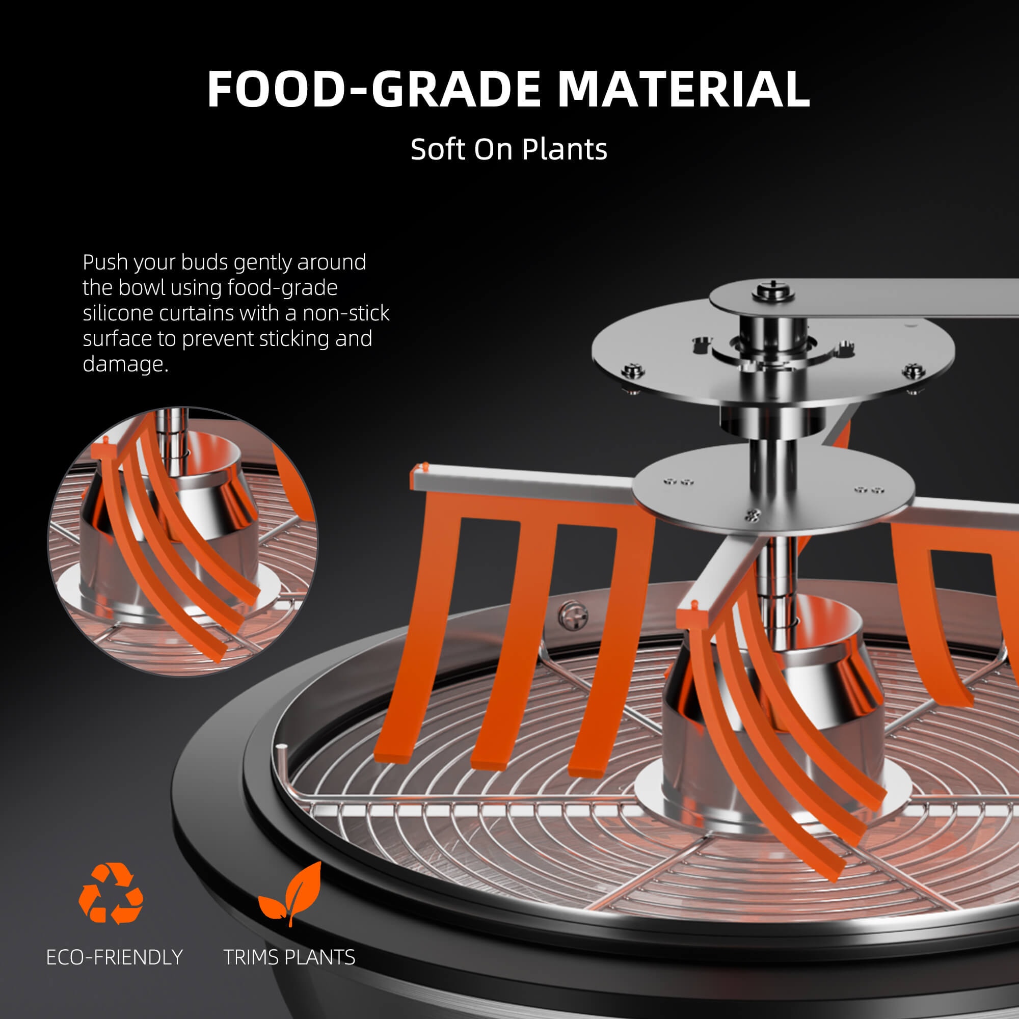 Spider Farmer 13” (Ø33 cm) Ψαλιδιστήρας μπολ για ανθούς - Twist Spin Cut - 10