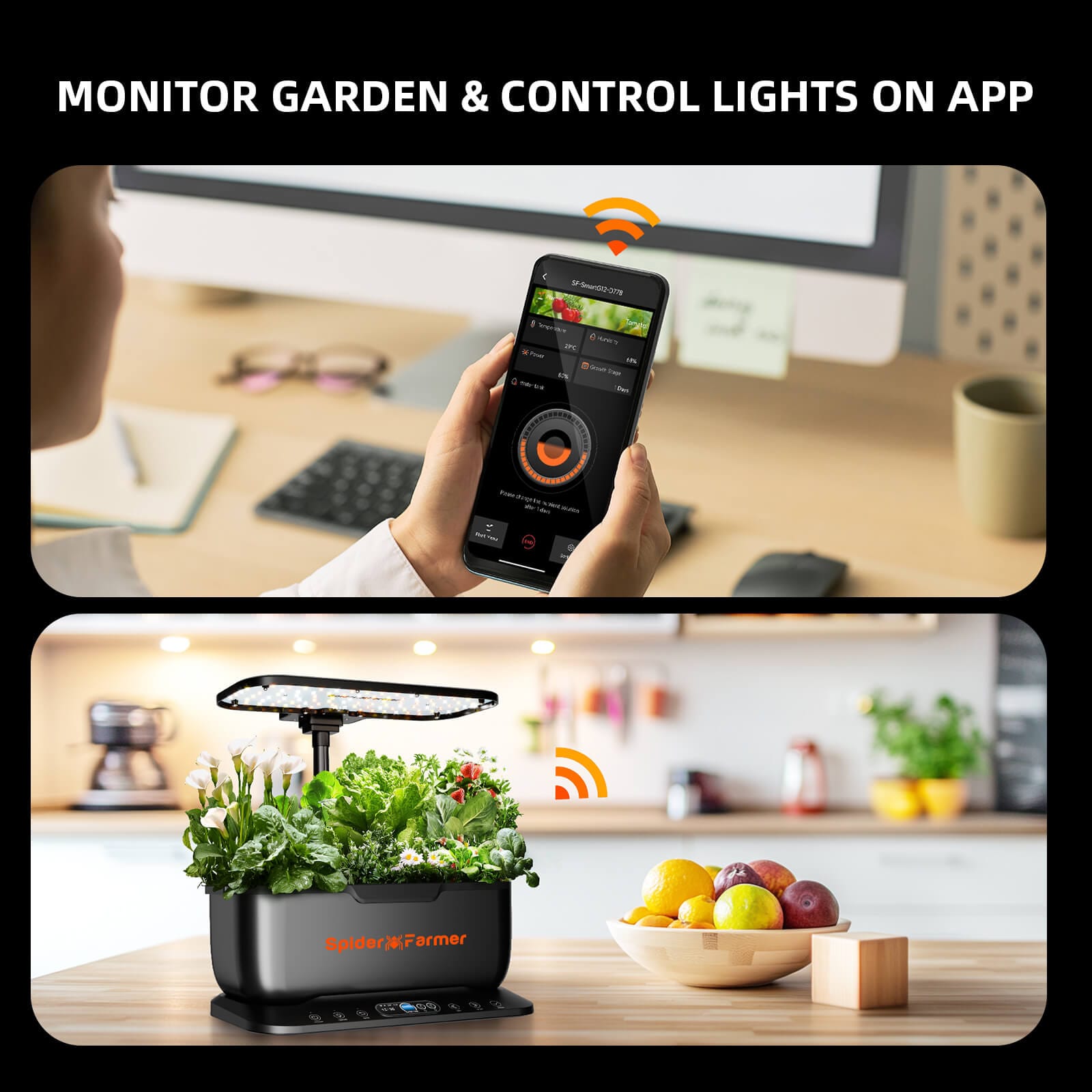 Spider Farmer SmartG12 Hydroponisch Systeem Kit - WiFi Gecontroleerde Binnen Tuin - 3
