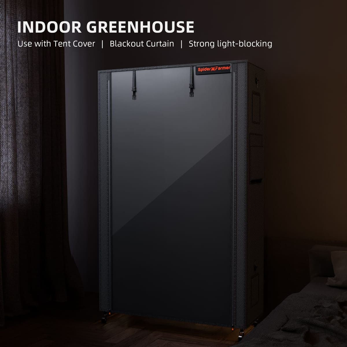 Spider Farmer 220W Suporte para Plantas de 6 Níveis - Sistema de Iluminação Full Spectrum - 3